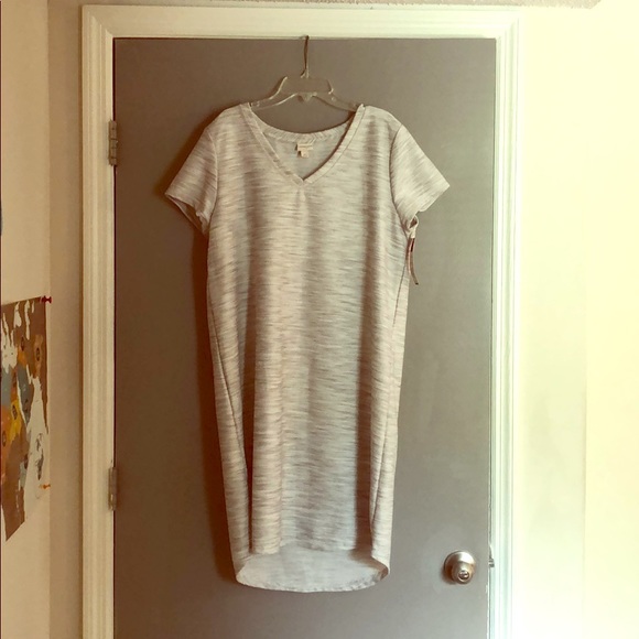 Heathered grey Merona shift dress - Picture 1 of 4